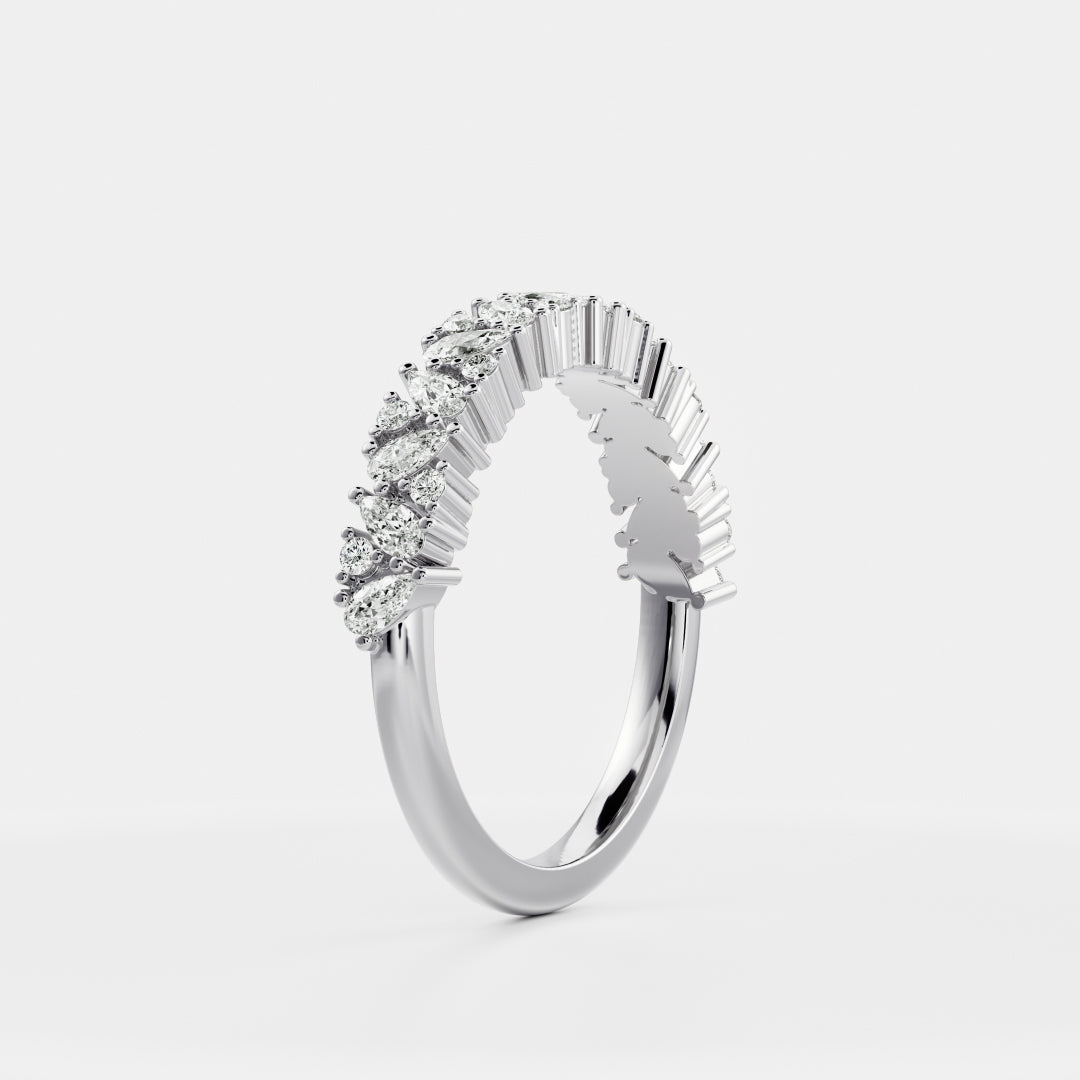 Eternity- 0.50 CT Round Lab Grown Diamond Wedding Band