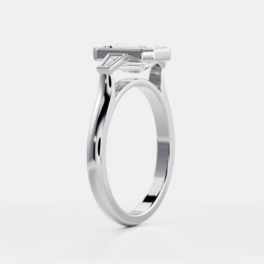 Solitaire-Oval Lab Grown Diamond Engagement Ring