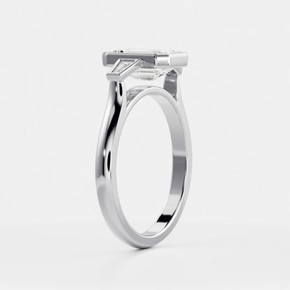 Solitaire-Oval Lab Grown Diamond Engagement Ring