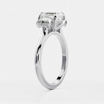 Solitaire-Oval Lab Grown Diamond Engagement Ring