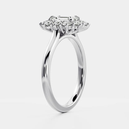 Solitaire-Oval Lab Grown Diamond Engagement Ring