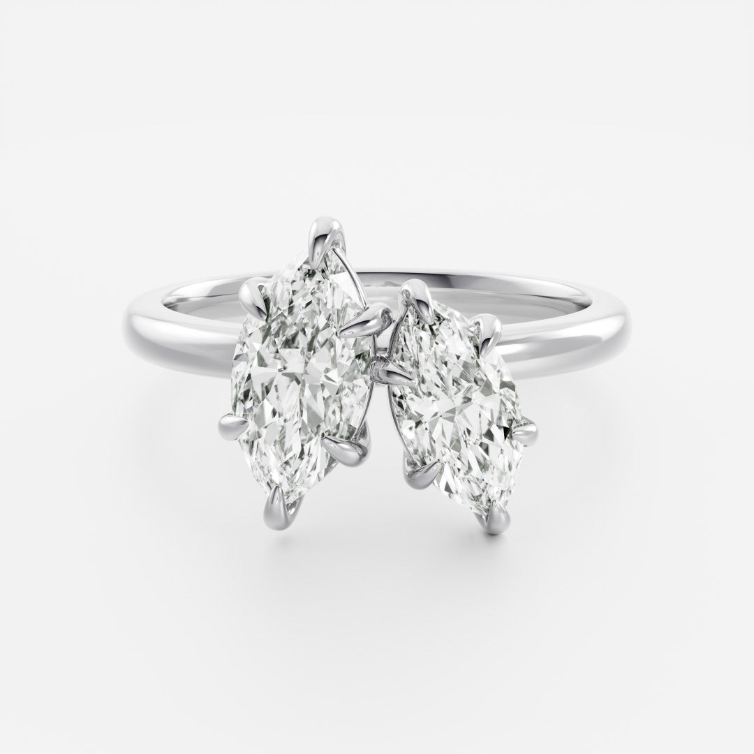Solitaire-Oval Lab Grown Diamond Engagement Ring