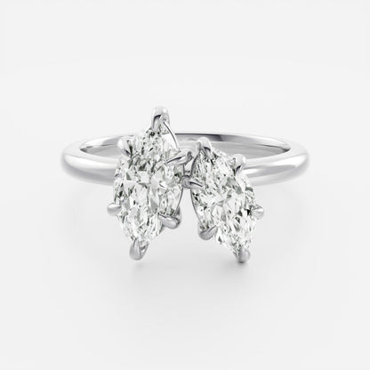 Solitaire-Oval Lab Grown Diamond Engagement Ring