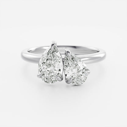 Solitaire-Oval Lab Grown Diamond Engagement Ring