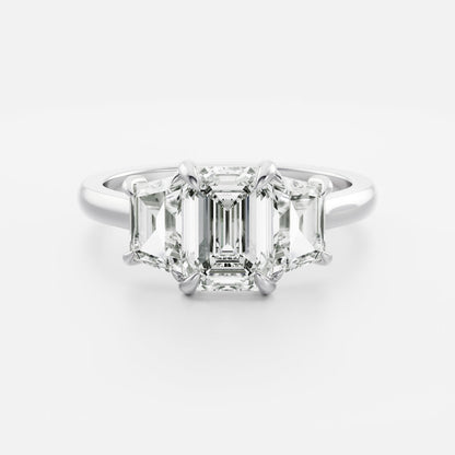 Solitaire- 1.0 CT Oval Moissanite Engagement Ring