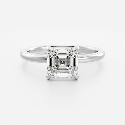 Solitaire-Oval Lab Grown Diamond Engagement Ring