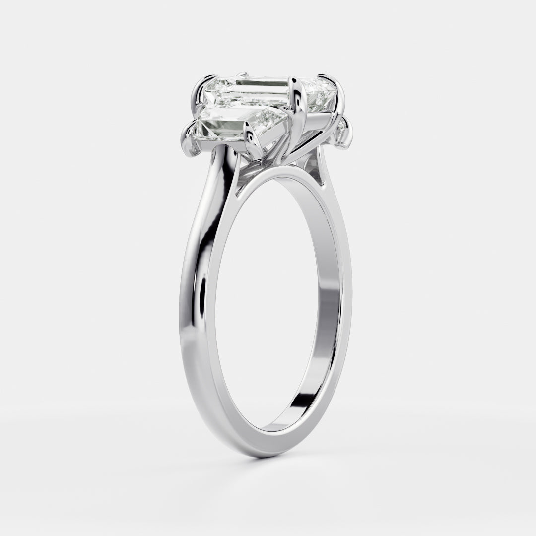 Solitaire-Oval Lab Grown Diamond Engagement Ring