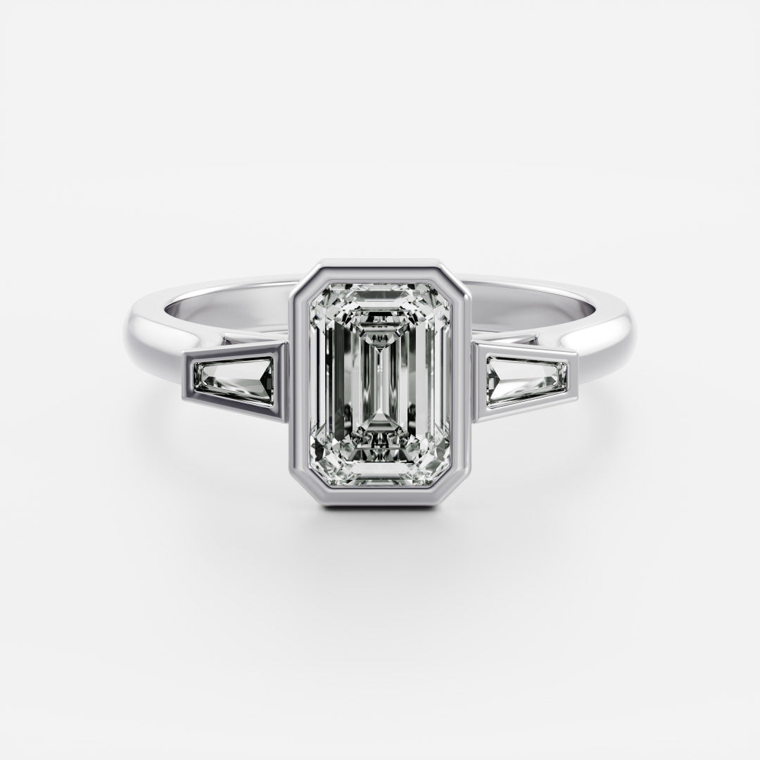 Solitaire-Oval Lab Grown Diamond Engagement Ring