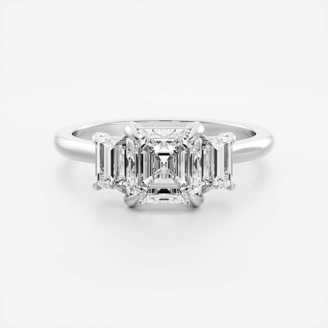 Solitaire-Oval Lab Grown Diamond Engagement Ring