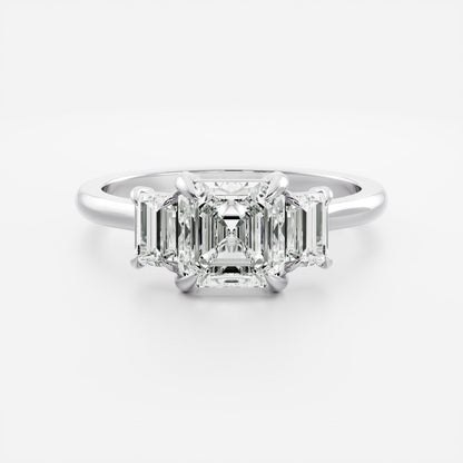 Solitaire- 1.0 CT Oval Moissanite Engagement Ring