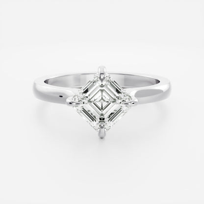 Solitaire-Oval Lab Grown Diamond Engagement Ring