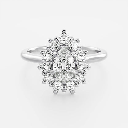 Solitaire-Oval Lab Grown Diamond Engagement Ring