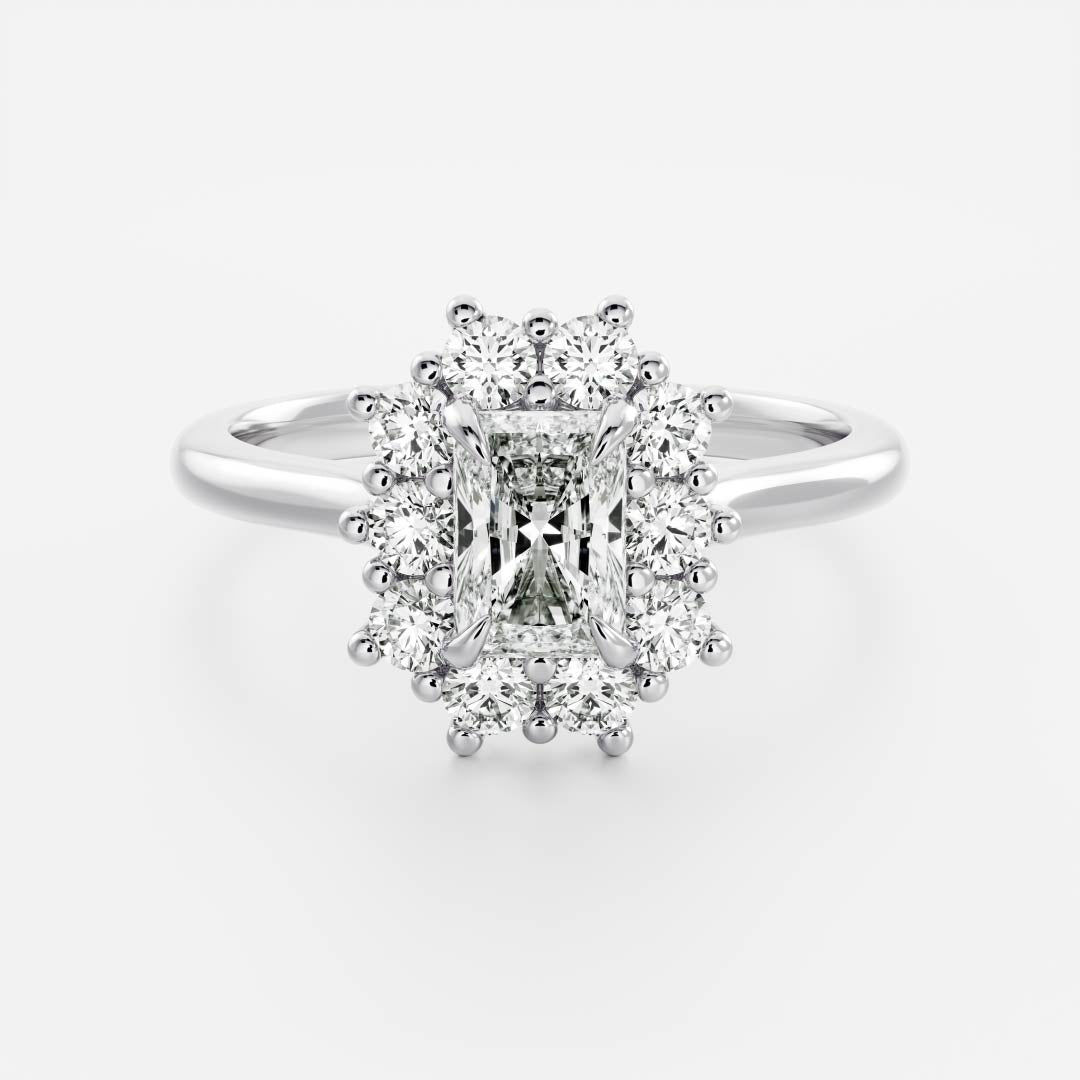 Solitaire-Oval Lab Grown Diamond Engagement Ring