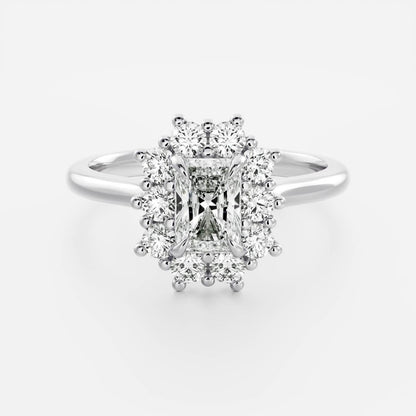 Solitaire-Oval Lab Grown Diamond Engagement Ring