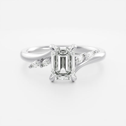 Solitaire-Oval Lab Grown Diamond Engagement Ring