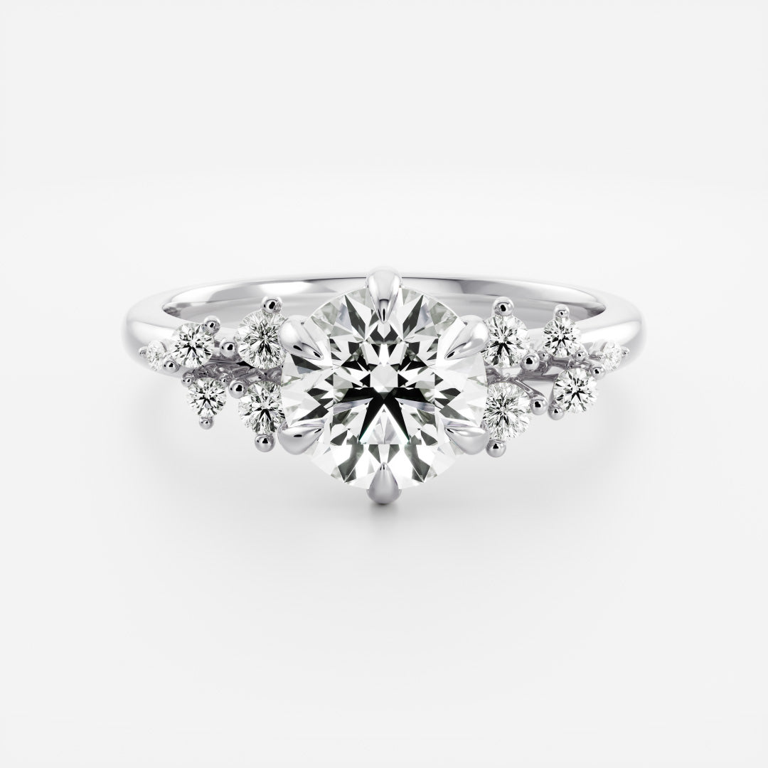 Solitaire-Oval Lab Grown Diamond Engagement Ring