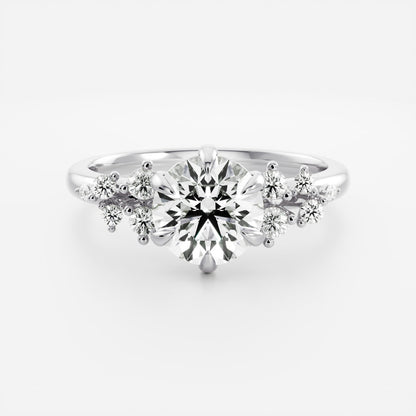 Solitaire-Oval Lab Grown Diamond Engagement Ring