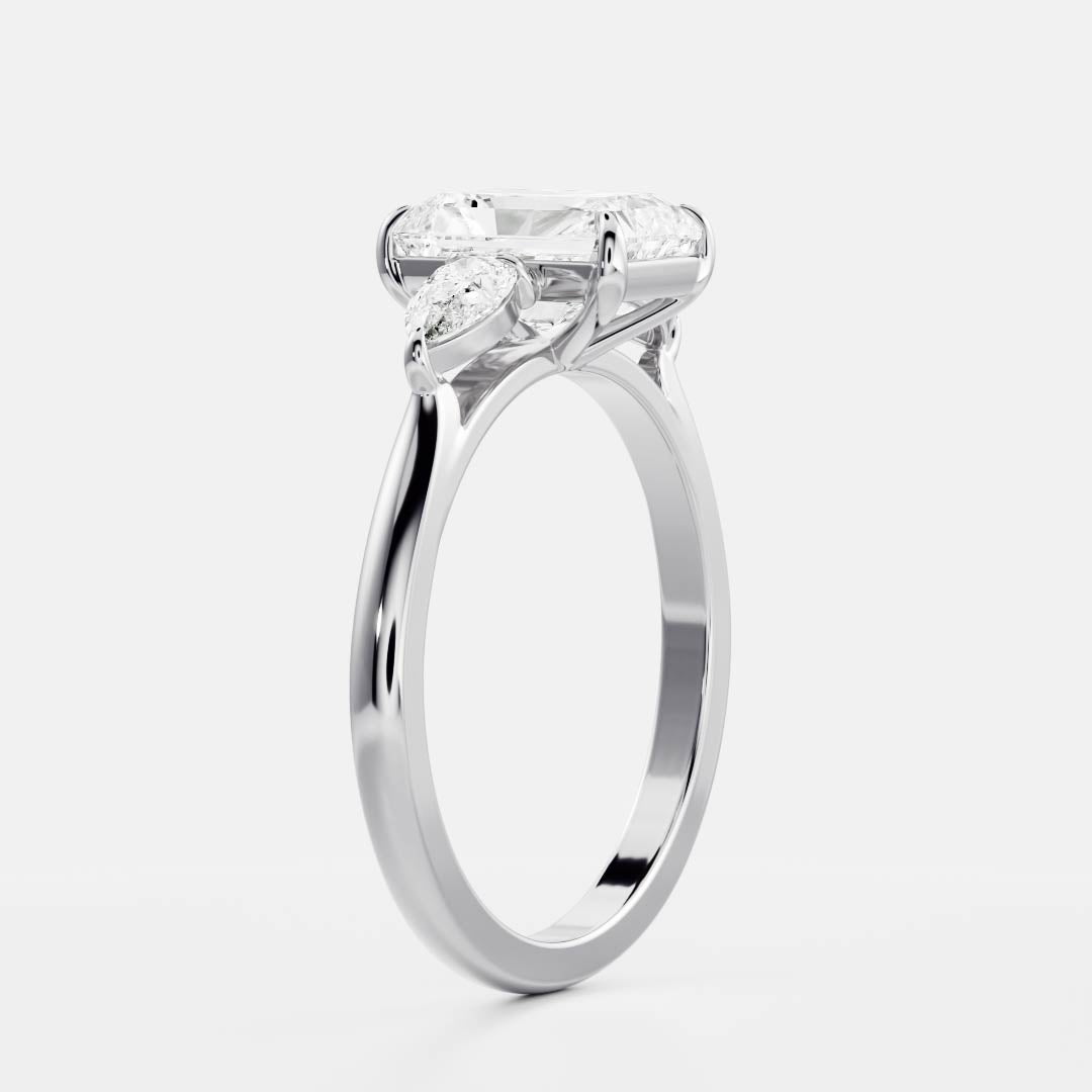 Solitaire-Oval Lab Grown Diamond Engagement Ring
