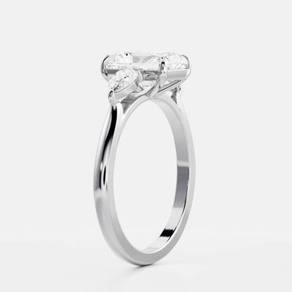 Solitaire-Oval Lab Grown Diamond Engagement Ring
