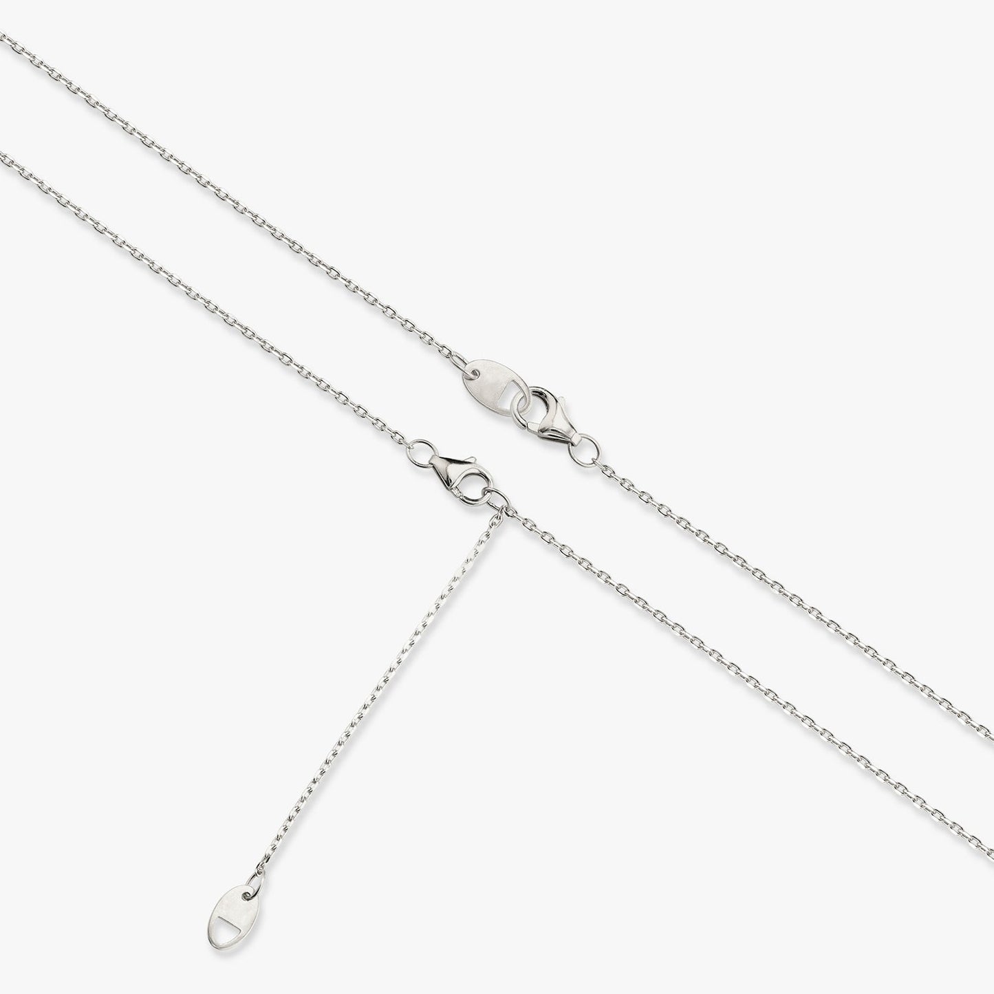 1.0 TCW Round Lab-Grown Diamond Trio Necklace 4