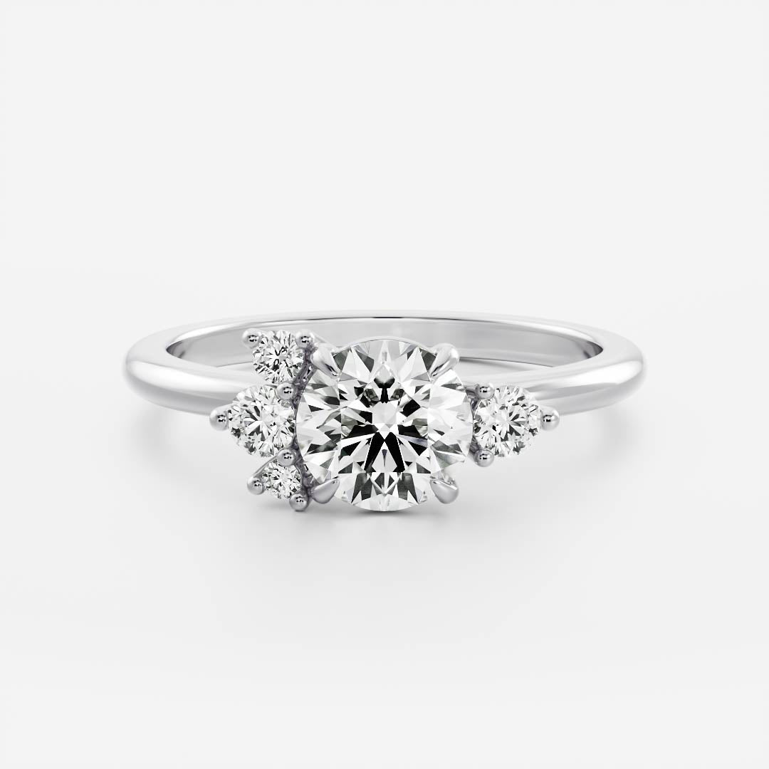Solitaire-Oval Lab Grown Diamond Engagement Ring