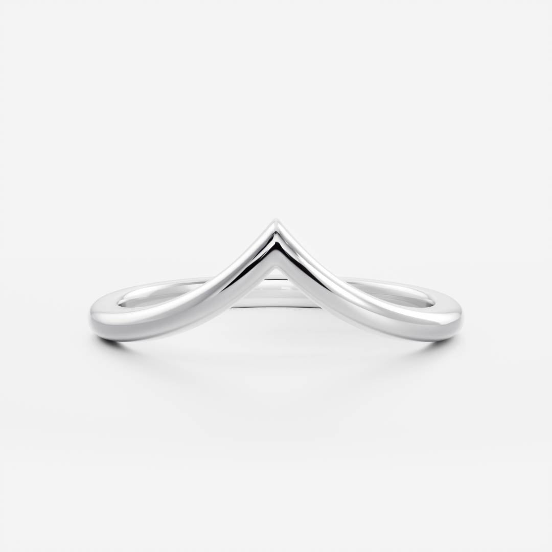 Chevron Plain- Wedding Band