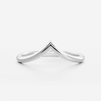 Chevron Plain- Wedding Band