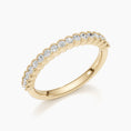 Load image into Gallery viewer, 0.34 CT Round Shape Half Eternity Wedding Band
