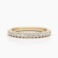 Load image into Gallery viewer, 0.34 CT Round Shape Half Eternity Wedding Band
