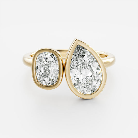 Solitaire-Oval Lab Grown Diamond Engagement Ring