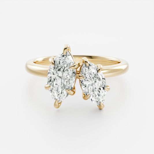 Solitaire-Oval Lab Grown Diamond Engagement Ring