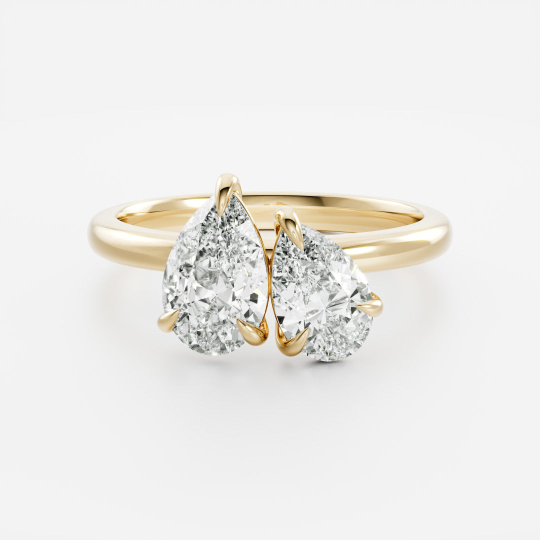 Solitaire-Oval Lab Grown Diamond Engagement Ring
