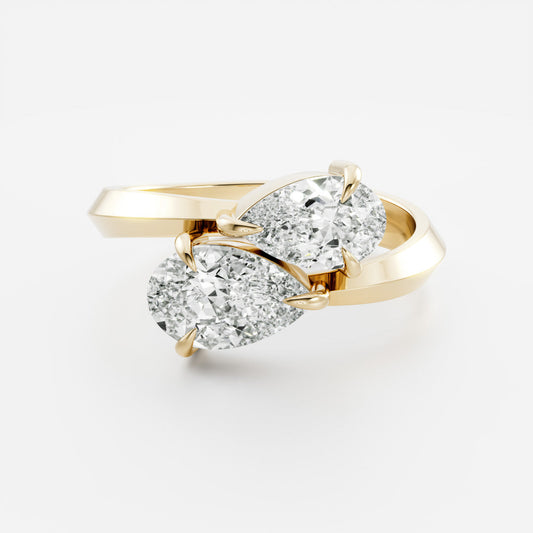 Solitaire-Oval Lab Grown Diamond Engagement Ring