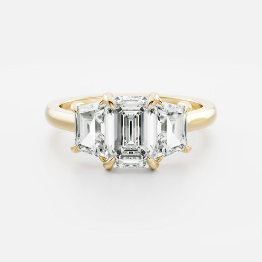 Solitaire- 1.0 CT Oval Moissanite Engagement Ring