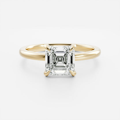 Solitaire-Oval Lab Grown Diamond Engagement Ring