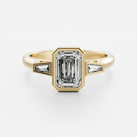 Solitaire-Oval Lab Grown Diamond Engagement Ring