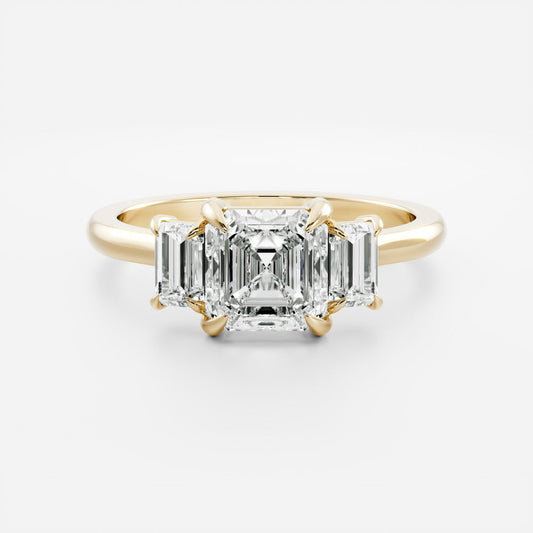 Solitaire-Oval Lab Grown Diamond Engagement Ring