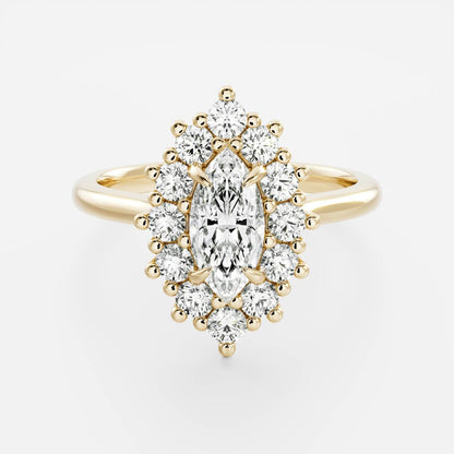 Solitaire-Oval Lab Grown Diamond Engagement Ring