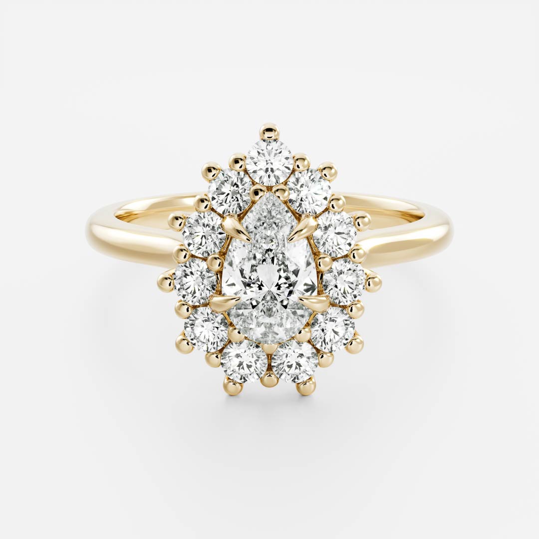 Solitaire-Oval Lab Grown Diamond Engagement Ring