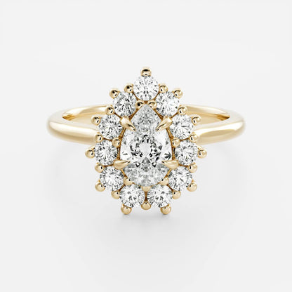 Solitaire- 1.0 CT Oval Moissanite Engagement Ring
