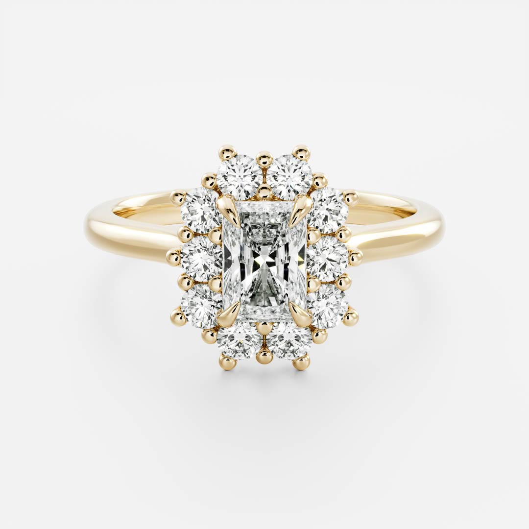 Solitaire-Oval Lab Grown Diamond Engagement Ring