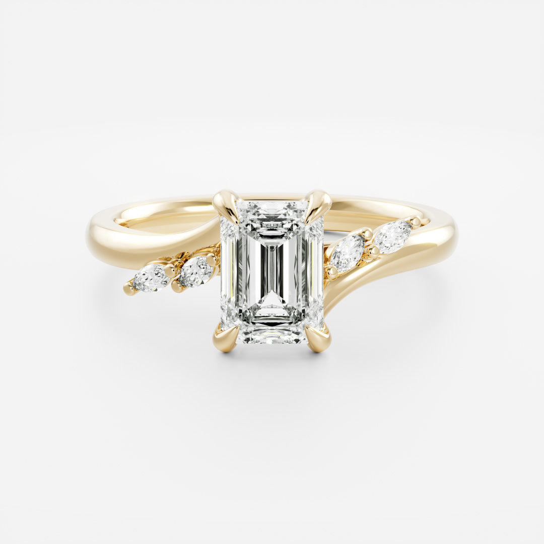Solitaire-Oval Lab Grown Diamond Engagement Ring