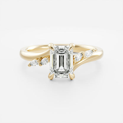 Solitaire-Oval Lab Grown Diamond Engagement Ring