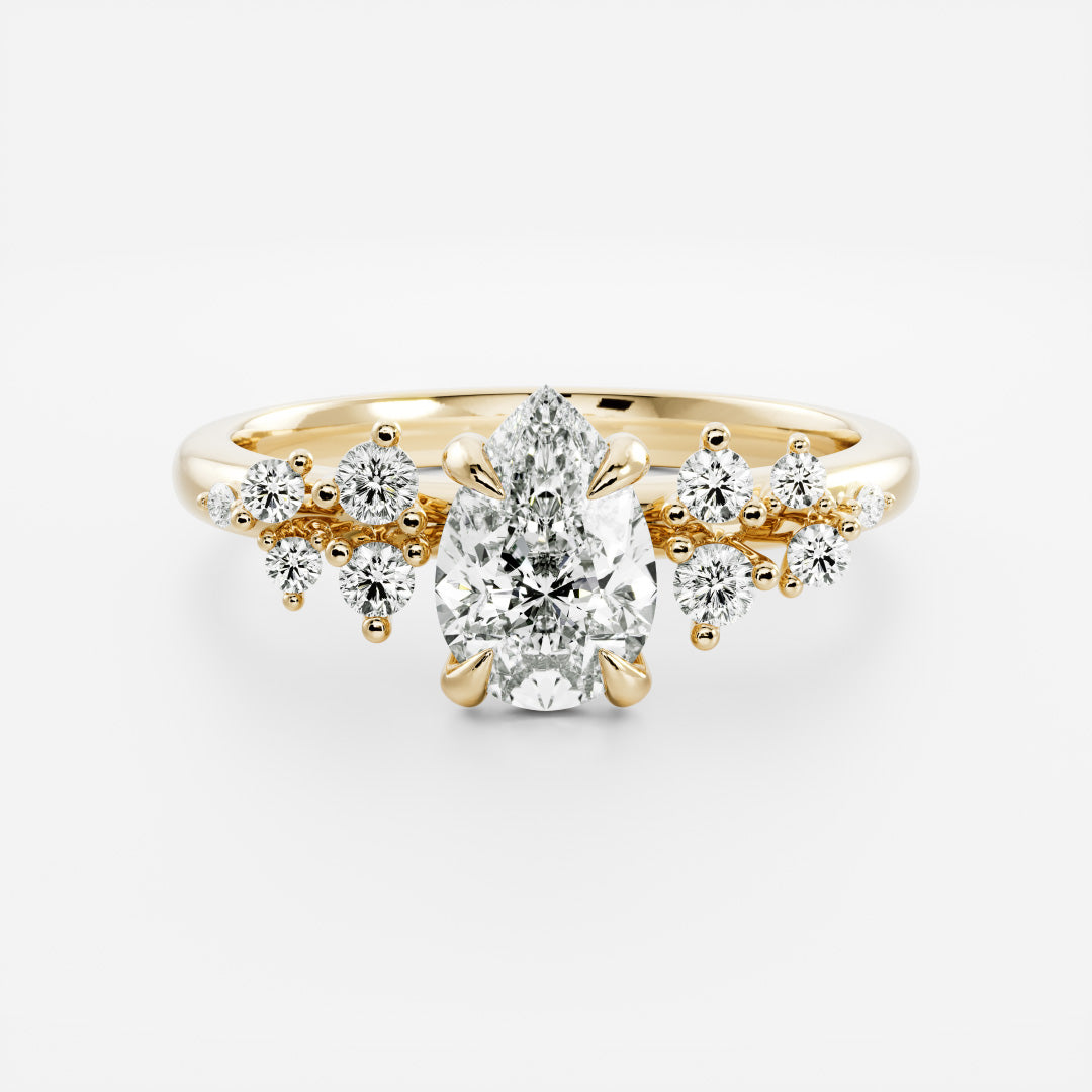 Solitaire-Oval Lab Grown Diamond Engagement Ring