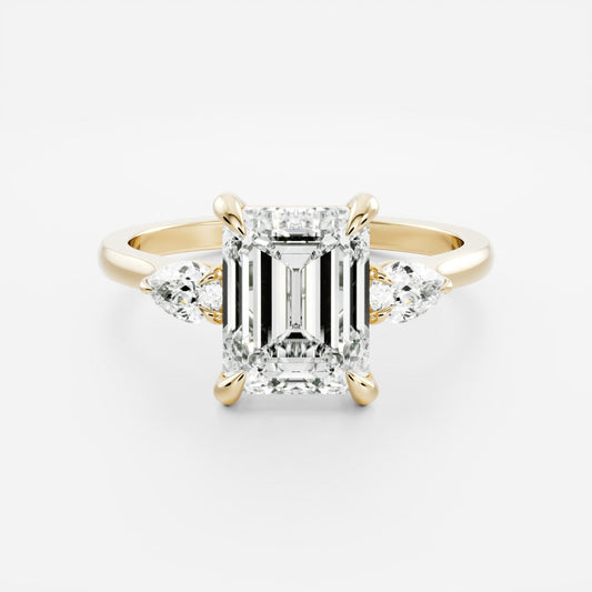 Solitaire-Oval Lab Grown Diamond Engagement Ring