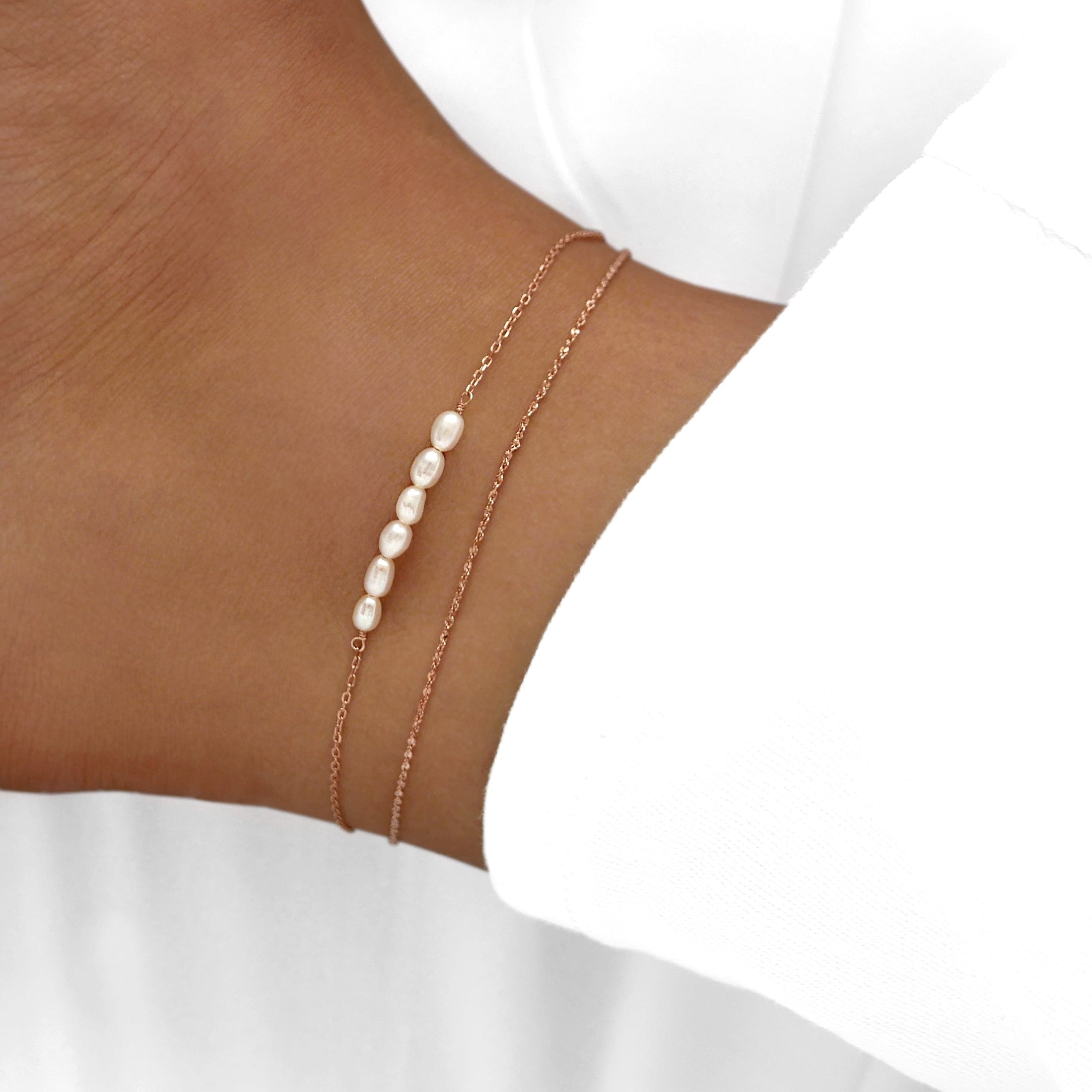 Chain Patterned Anklet