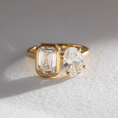 Solitaire-Oval Lab Grown Diamond Engagement Ring