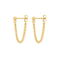 Load image into Gallery viewer, Golden Chain Tassel Earrings
