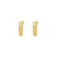 Load image into Gallery viewer, Golden Chain Tassel Earrings
