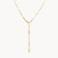 Load image into Gallery viewer, Elegant Gold Paperclip Chain Necklace
